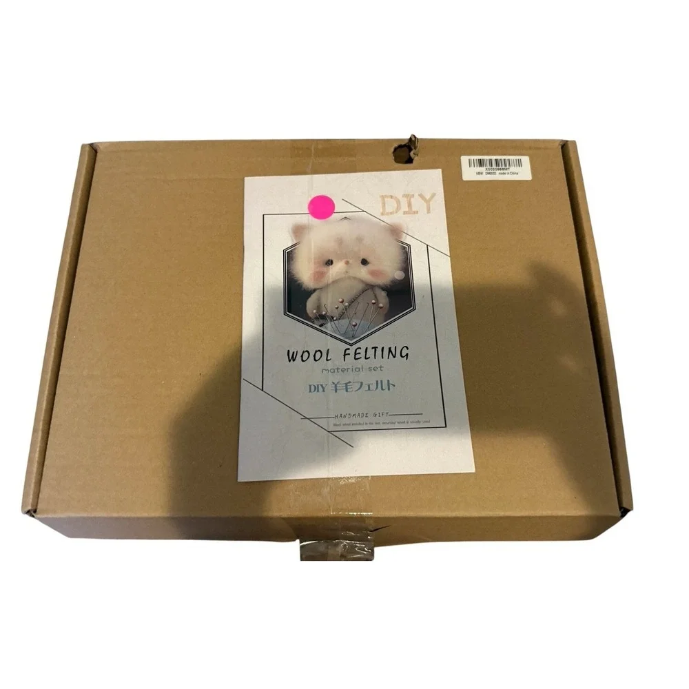 Wool Felting DIY Kit Multicolor Wool Felt